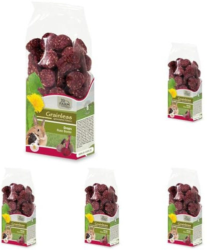 JR FARM Grainless Drops Rote Beete 140 g (Packung mit 5)