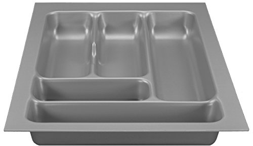 Besteckeinsatz Schubladeneinsatz für 40er, B300-340mm T440-490mm