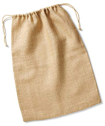 Westford Mill W415 Jute Stuff Bag - Natural - M