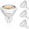 Bonlux GU4 MR11 LED 12V Lampade, 3W Spot Faretto Bianco Caldo 3000K Faretto Sostituisce 35W Lampada Riflettore Lampadina 350lm Spot Illuminazione 38 ° Angolo Fascio (4 pz)