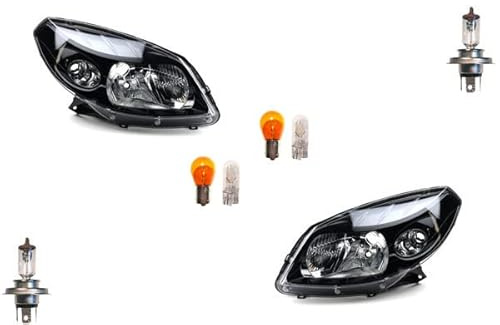 Johns, Scheinwerfer Halogen passend für Dacia Sandero 06/08- mit Leuc. Set Links Rechts