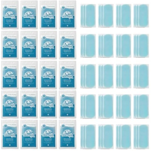 60x HPXfresh® - Kühlpflaster mit Menthol | 20 x 3 Pflaster zur Abkühlung und zur sofortigen Erfrischung | Kühlpatch - Fieberpflaster 12x5cm