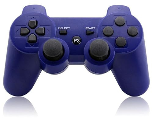 MANDO COMPATIBLE INALAMBRICO PARA SONY PLAY STATION 3 DUALSHOCK 3 PS3 AZUL