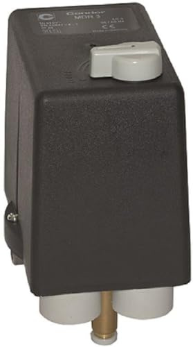 Condor Druckschalter MDR 3/16-6,3 für Kompressoren Typ MDR 3 Drucksch. Drehstrom, F4 1/2, G 1/2, 6-16 bar, 4-6,3 A