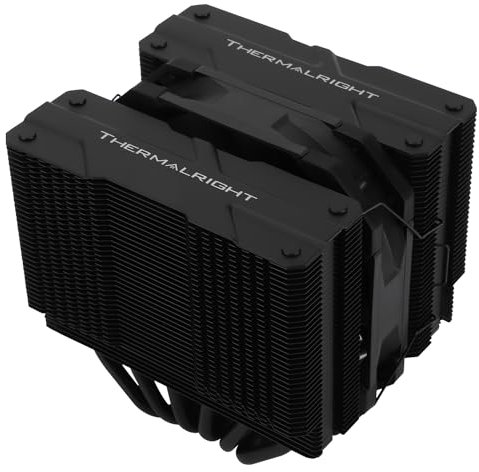 Thermalright Peerless Assassin 120 Mini Black CPU Air Cooler, 6 Heat Pipes,120mm TL-D12B PWM Fan, 135mm High, Double Tower Cooler, for AMD AM4 AM5/Intel LGA 1851/1700/1150/1151/1200/2011