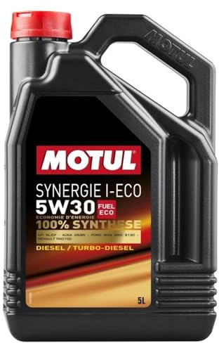 MOTUL - SYNERGIE i-ECO Diesel 5W-30 Motoröl, Öl Auto, Motorenöl, 5 l, Ref. 101151