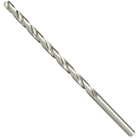 Weischer® - HSS-G Spiralbohrer extra lang Ø 10,0 mm - 340 mm Gesamtlänge | Stahlbohrer Metallbohrer Eisenbohrer | geschliffener Bohrer für Metall, Stahl, Aluminium, Eisen | stabil & bruchfest