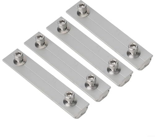 Hochleistungs-Aluminium-Profilverbinder zur sicheren Montage von PV-Modulen (4 Stück)