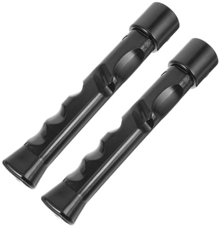 TOBBOMEY 2stücke Schlägergriffband Tennis-griffband -overgrip Für Schlägergriffe Schwarz Langlebiges Material Saugfähige Oberfläche Einfache Anwendung Vielseitige Sportartigkeit
