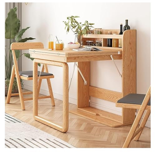 Fällbart väggbord,Väggmonterat fällbord, Gammal stil hopfällbart väggmonterat bord | Hopfällbart matbord for kök | Armoire Skrivbord | Hideaway skrivbord med stort förvaringsutrymme