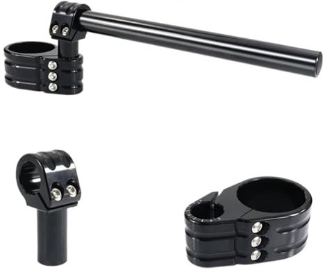 Motorrad-lenkererhöhung Universal Für 37mm 41mm 43mm 50mm 53mm 55mm Einstellbare Clip-ons Lenker Motorrad Lenker Clip-On Griff Bar Raiser(53mm normal)
