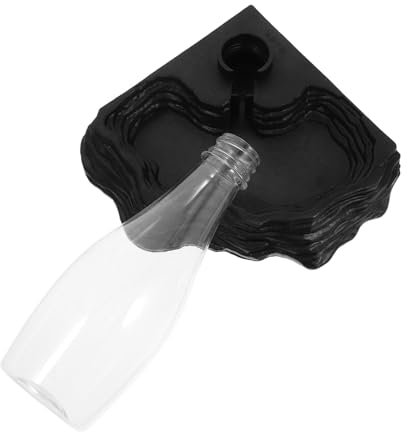 Abaodam Wasserspender Für Reptilien Wassernapf Aus Abs Material Rutschfester Bodennapf Mit Umkipp Schutz Für Schildkröten Gecko Terrarien Haustiere