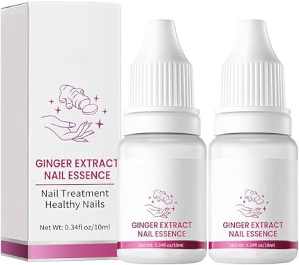 Fungigone Nail Treatment, 2Pcs Ginger Nail Essence, Fungigone Nail Fungus Removal, Natural Nail Strengthener, Nail Fungus Treatment For Toenail For Foot Care