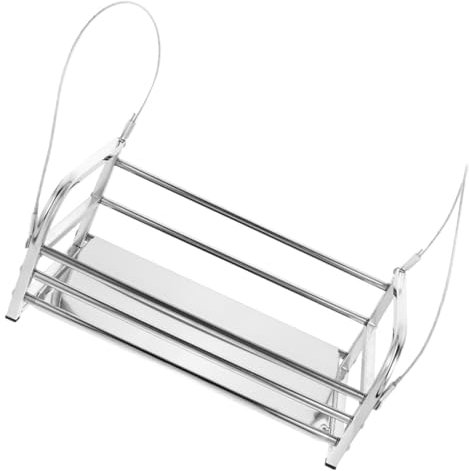 ibasenice 1pezzi Supporto Fiori Regolabile Per Balcone Portavasi Da Appendere Alla Recinzione Fioriera Da Esterno Per Fiori e Piante Durevole e Pratico Per Esposizione Di Giardino