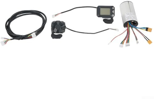 LatoYard Kit de repuesto para scooter eléctrico de 5.5 pulgadas, controlador de fibra de carbono y monitor LCD, 24 V/36 V 250 W