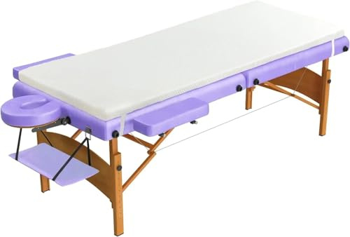 Materasso Massaggiante Coprimaterasso for lettino da massaggio in memory foam a 5 zone, coprimaterasso for lettino da massaggio, solo cuscino antiscivolo for letto