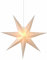Best Season 231-20 Sensy Star 70 - Estrella de papel, aprox. 70 x 70 cm, incluye cable, cartón coloreado, color crema