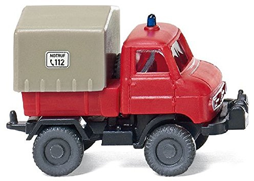 Wiking 097202 - Feuerwehr Unimog U 411 (1:160, Spur N)