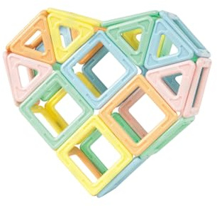 Magformers 702013 Pastell Farben Magnetische Konstruktion Set