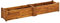 vidaXL Lit Surélevé de Jardin 150x30x25 cm Jardinière Bac Fleur Bois d'Acacia