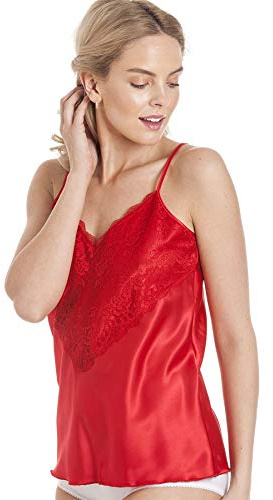 undercover underkläder dam satin kamisole kami & franska knickers storlek 10-26