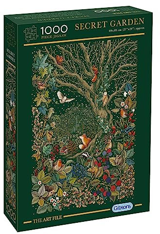 Gibsons - Puzzle 1000 Teile Secret Garden, G7210