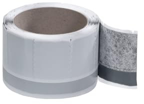 MEPA Aquaproof Wannendichtband 4,0 m (Badewanne, Dichtung, enthaltener Schallschutzkomponent, weiß) 180060