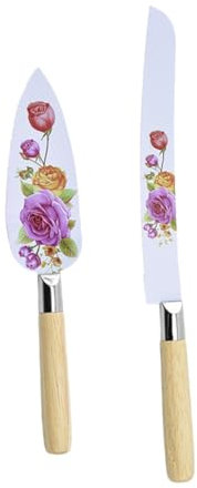 TOPBATHY Edelstahl Tortenheber Und Kuchenmesser Hochwertiges Backzubehör Für Haushalt Und Bäckerei Rostbeständig Ergonomisch Für Hochzeit Geburtstag Kuchen Pizza Und Gebäck