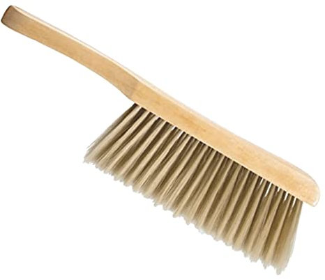 BCOATH Spazzola Per Pulizia Mano in Legno Spazzola Per Spolverare Strumento Per Pulizia Letti Armadi Sabbia e Sporco