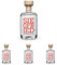 Siegfried Rheinland Dry Gin | Weltweit ausgezeichneter Premium Gin | Micro-batch Gin mit 18 Botanicals | Regionalität und Weltklasse | 41% Vol. | 40ML (Packung mit 4)
