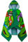 Get Trend Teenage Mutant Ninja Turtles Serviette de Bain avec Capuche Peignoir de Bain Enfant Poncho de Bain Plage Piscine (Vert Teenage Mutant Ninja Turtles, 2-6 Ans)