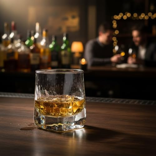 Vidrios de Levante - Set 6 Vasos Bajo Quartz Whisky 33cl