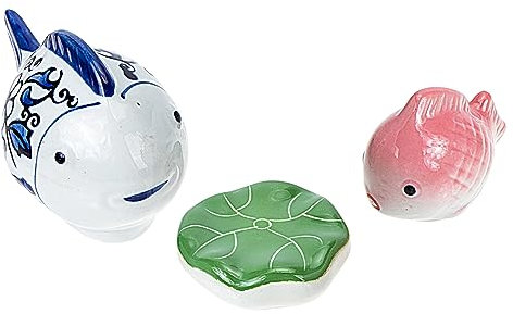 TOYANDONA 3stücke Keramik-schwimmdekor Aquarium-zubehör Schwimmende Keramik-schmuckstücke Dekorative Aquarium-Ornamente Tank Dekoration