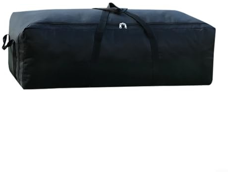 Fauhapyway Bolsa de almacenamiento para tienda de campaña, 1680D, Oxford, impermeable, organizador de equipo al aire libre con correas traseras para toldo, mesa, silla, saco de dormir (100 L)