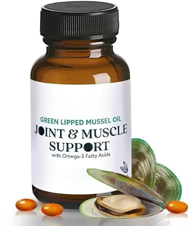 Green Lipped Mussel Oil Capsules for Joint and Muscle Support