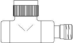 Oventrop ThermostatventilBaureihe EDN15, 1/2, PN10, Durchgang, verchromt, 1163152