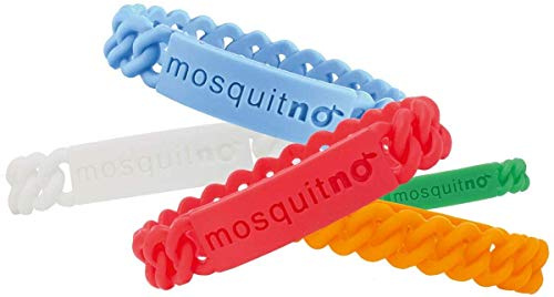 Mosquitno Get Connected Armband für Insekten- und Mückenabwehr, wasserdicht, 72 Stunden, verschiedene Farben