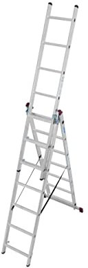 KRAUSE lalg378 Leiter für Bodenschieberführung, 3 x 7 Stufen