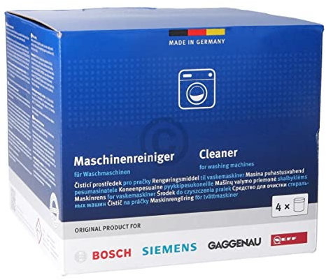 Bosch Nettoyant pour machine à laver compatible avec Siemens 00311929 4 x 200 g