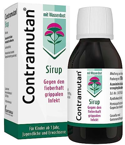 Contramutan Sirup Mischung gegen den fieberhaft grippalen Infekt, 250 ml Lösung