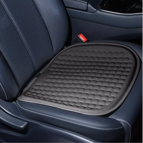 7VSTOHS Cojín de Asiento de Gel, Cojín de Asiento Ortopédico, Diseño de Panal Transpirable - Alivia el Dolor de Coxis, Cojín de Asiento de Gel para Coche, Oficina, Silla de Ruedas y Silla
