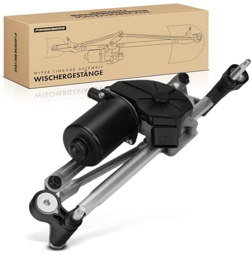 Frankberg Wischergestänge Wischermotor mit elektromotor Vorne | Kompatibel mit Corsa D S07 Corsa D Kasten/Schrägheck S07 Corsa E X15 Kasten/Schrägheck X15 Replace# 13182342