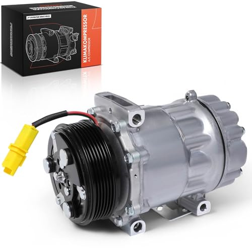 Frankberg Compressore per aria condizionata con frizione 9671451180 | Compatibile con: C4 II NC, 508 SW I 8E, DS5 KF, 508 SW Box/Combi 8E, DS5, 308 CC 4B, DS4 NX, RCZ, C5 III Freno RW