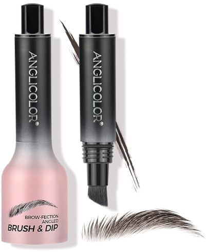 LOPHE Mejorado Lapiz Cejas LíQuido, Pincel Angular para Cejas, Pincel para Ceja con Microblading, Lápiz Líquido para Eyebrows de Secado Rápido y Larga Duración, Fácil de Colorear, #05