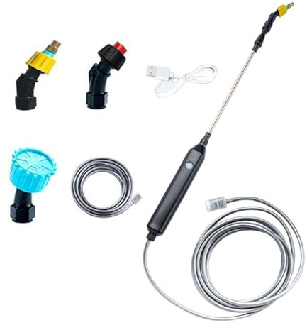 Pulverizador Eléctrico De Agua - Rociador Multifuncional Para Plantas,Kit Automático Multifuncional Para Jardín, Terraza, Césped y Áreas Verdes