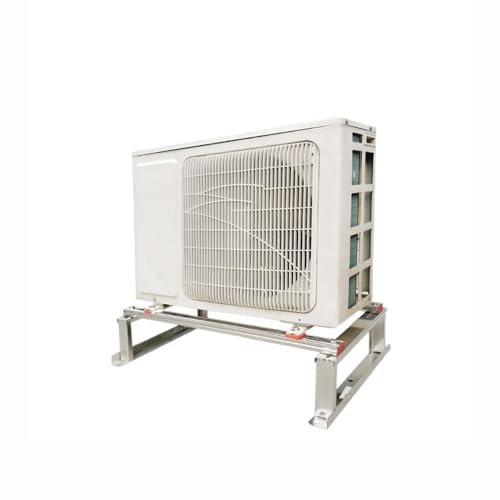 Soporte de aire acondicionado ajustable sin taladro, soporte universal para ventana de CA y bomba de calor, solución de montaje segura para condensador y compresor