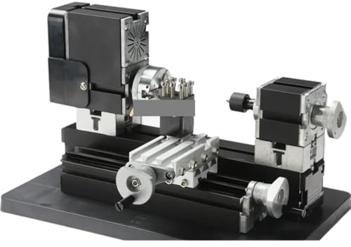 Szwaldaper 60w High Power Woodworking Micro Metal Lathe Processing Material Length 135mm high Torque Spindle Motor