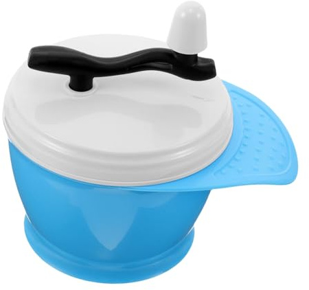 BAZEITFLOW Bol Colorant Cheveux avec Mélangeur Manuel Bol Plastique Résistant pour Salon et Usage Domestique Outil DIY pour Teinture et Mèches Accessoire Professionnel pour Coiffeurs