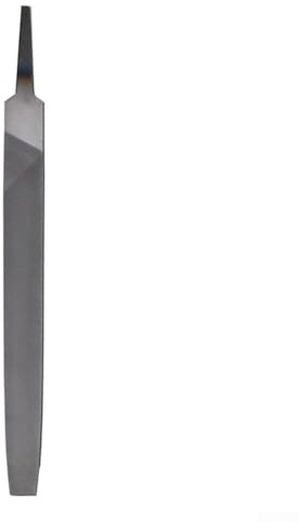 Jonikuper Flachfeile aus Stahl, 254 mm, mittlere Zahnung, für Holzbearbeitung und Metallfeilen, rostschutzbeschichtet, ohne Griff, 1 Stück (SKU)