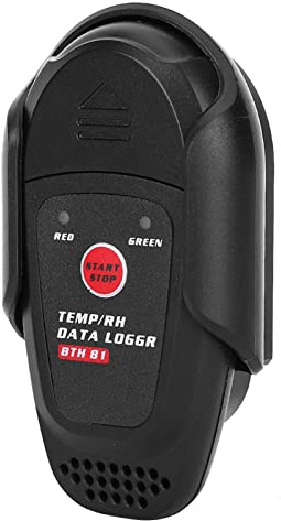 Walfront BTH81 Temperature Humidity Data Logger, USB Thermometer Hygrometer with Alarm, Accurate Monitoring for Warehouses and Server Rooms